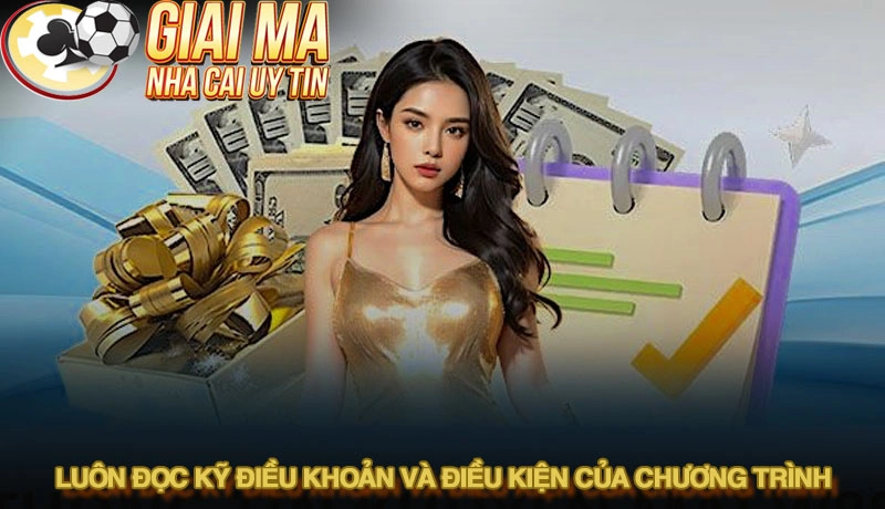 Danh sách Top 10 + nhà cái tặng tiền cược miễn phí uy tín nhất 3 Luôn đọc kỹ điều khoản và điều kiện của chương trình