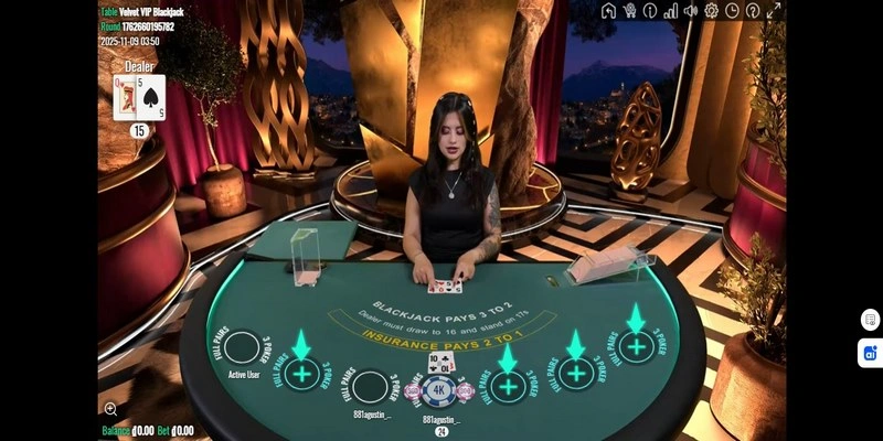 Casino Net88 – Thiên Đường Baccarat, Rồng Hổ, Poker, Sicbo 3 Game Blackjack live dealer trực tiếp đầy hấp dẫn